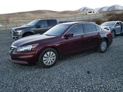 Salvage cars for sale at Reno, NV auction: 2012 Honda Accord LX