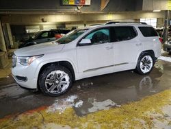 Salvage cars for sale at Indianapolis, IN auction: 2017 GMC Acadia Denali