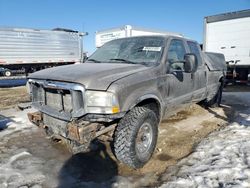 Salvage cars for sale from Copart Kansas City, KS: 2002 Ford F350 SRW Super Duty