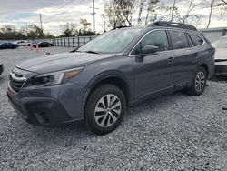 Salvage cars for sale at Riverview, FL auction: 2022 Subaru Outback Premium