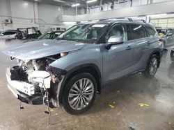 Vehiculos salvage en venta de Copart Littleton, CO: 2022 Toyota Highlander Platinum