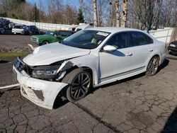 Salvage cars for sale at Portland, OR auction: 2017 Volkswagen Passat R-Line