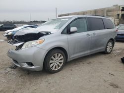 Salvage cars for sale at Fredericksburg, VA auction: 2014 Toyota Sienna XLE