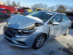 Chevrolet Vehiculos salvage en venta: 2017 Chevrolet Cruze LT