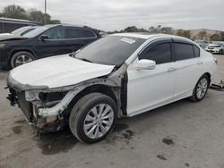 Salvage cars for sale at Orlando, FL auction: 2015 Honda Accord EXL