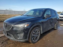 Salvage cars for sale at Houston, TX auction: 2016 Mazda CX-5 GT