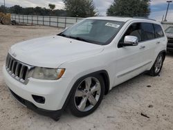 Salvage cars for sale at Apopka, FL auction: 2013 Jeep Grand Cherokee Overland