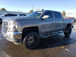 SUV salvage a la venta en subasta: 2017 Chevrolet Silverado K1500 LTZ