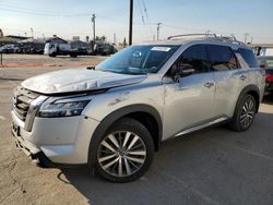 Nissan Vehiculos salvage en venta: 2022 Nissan Pathfinder Platinum