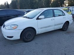 Toyota salvage cars for sale: 2005 Toyota Corolla CE