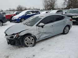 Hyundai Elantra Vehiculos salvage en venta: 2020 Hyundai Elantra SEL