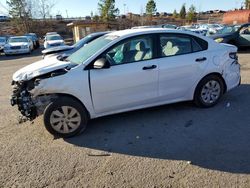 Salvage cars for sale at Gaston, SC auction: 2018 KIA Rio LX