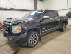 Salvage trucks for sale at Nisku, AB auction: 2015 GMC Sierra K1500 SLT