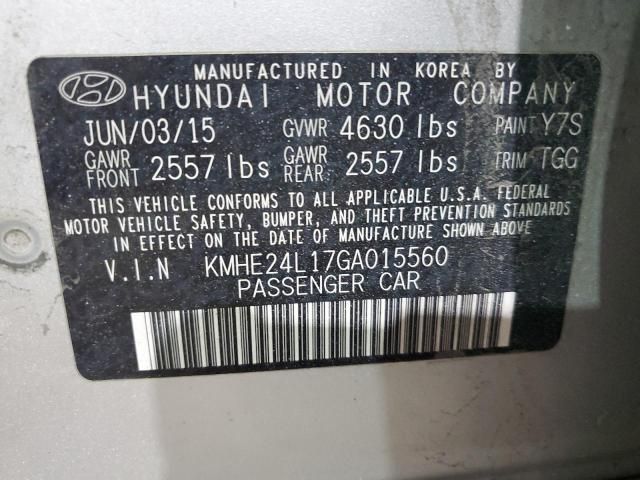 2016 Hyundai Sonata Hybrid