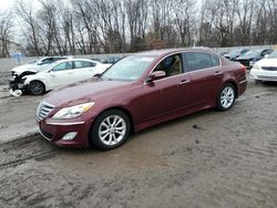 Salvage cars for sale at Chalfont, PA auction: 2012 Hyundai Genesis 3.8L