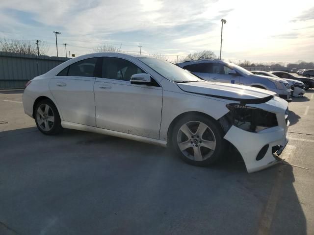 2018 Mercedes-Benz CLA 250