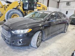 Salvage cars for sale at Cahokia Heights, IL auction: 2013 Ford Fusion Titanium