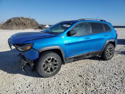 Salvage cars for sale at Temple, TX auction: 2021 Jeep Cherokee Trailhawk