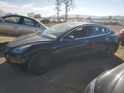 Tesla salvage cars for sale: 2019 Tesla Model 3