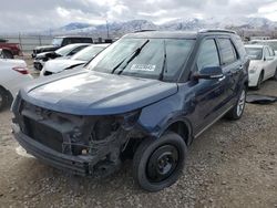 Salvage cars for sale at Magna, UT auction: 2017 Ford Explorer Limited