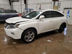 Salvage cars for sale at Franklin, WI auction: 2015 Lexus RX 350