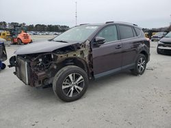 Salvage cars for sale at Dunn, NC auction: 2016 Toyota Rav4 XLE