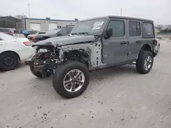 Salvage cars for sale at Lebanon, TN auction: 2021 Jeep Wrangler Unlimited Sport