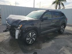 Salvage cars for sale at Riverview, FL auction: 2024 Volkswagen Atlas SE