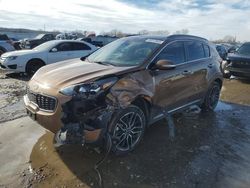 Salvage cars for sale at Kansas City, KS auction: 2019 KIA Sportage SX