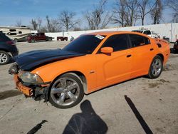 Salvage cars for sale at Bridgeton, MO auction: 2014 Dodge Charger R/T