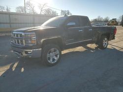 Chevrolet Silverado k1500 ltz salvage cars for sale: 2015 Chevrolet Silverado K1500 LTZ