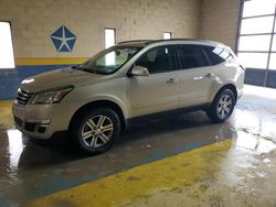 Salvage cars for sale at Indianapolis, IN auction: 2015 Chevrolet Traverse LT