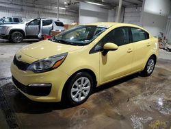 KIA Vehiculos salvage en venta: 2016 KIA Rio LX