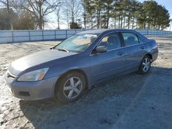 Salvage cars for sale at Loganville, GA auction: 2007 Honda Accord LX