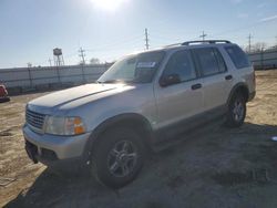 Salvage cars for sale at Chicago Heights, IL auction: 2003 Ford Explorer XLT