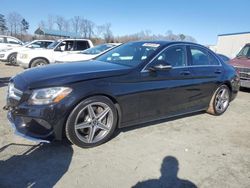 Salvage cars for sale at Spartanburg, SC auction: 2018 Mercedes-Benz C300