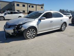 Salvage cars for sale from Copart Wilmer, TX: 2012 Volkswagen Passat SEL