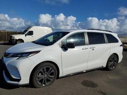 Carros salvage sin ofertas aún a la venta en subasta: 2024 Toyota Sienna XSE