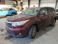 2015 Toyota Highlander XLE en venta en Greenwood, NE