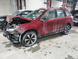 Salvage cars for sale at Ellwood City, PA auction: 2017 Subaru Forester 2.5I