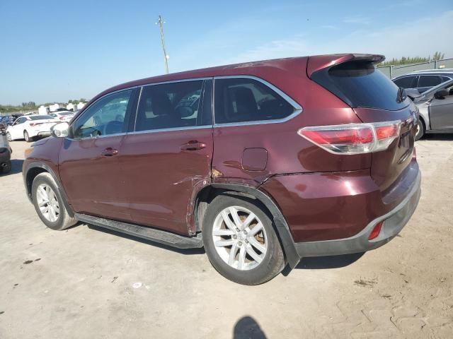 2014 Toyota Highlander LE