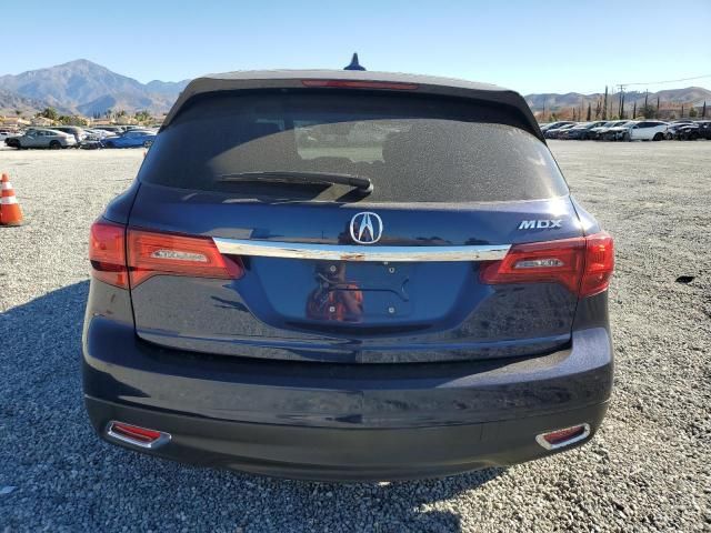 2016 Acura MDX Technology