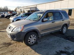 Salvage cars for sale at New Britain, CT auction: 2006 Honda CR-V EX