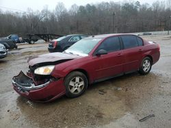 Chevrolet salvage cars for sale: 2005 Chevrolet Malibu LS