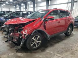 Salvage cars for sale at Ham Lake, MN auction: 2016 Toyota Rav4 XLE