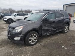 Chevrolet Equinox lt salvage cars for sale: 2016 Chevrolet Equinox LT