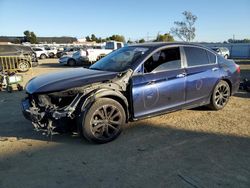 Salvage cars for sale at American Canyon, CA auction: 2015 Honda Accord Sport