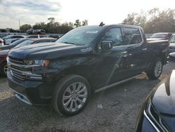 Salvage cars for sale from Copart Riverview, FL: 2022 Chevrolet Silverado LTD K1500 High Country