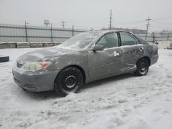 Salvage cars for sale from Copart Chicago Heights, IL: 2002 Toyota Camry LE