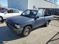 Salvage cars for sale at Sacramento, CA auction: 1990 Toyota Pickup 1/2 TON Short Wheelbase